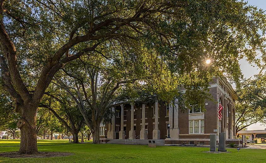 Falfurrias, Texas: The Brooks County Courthouse