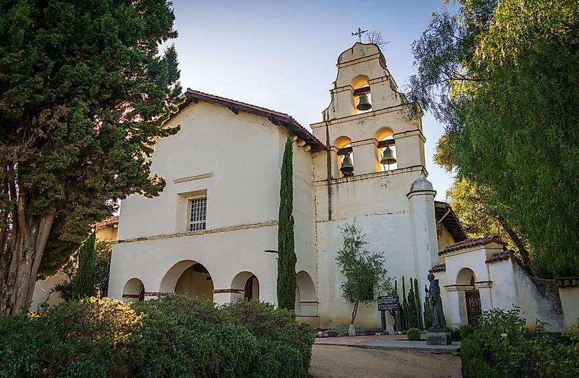 Mission San Juan Bautista, California.