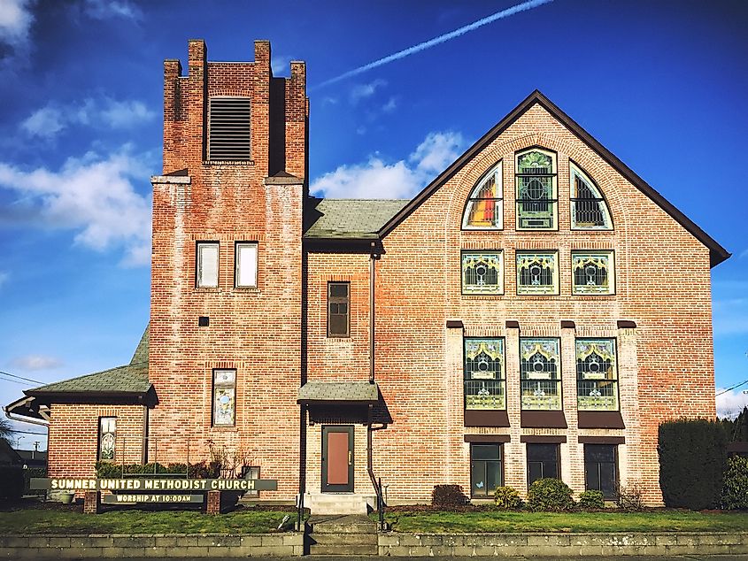 Sumner, Washington: United Methodist Church.