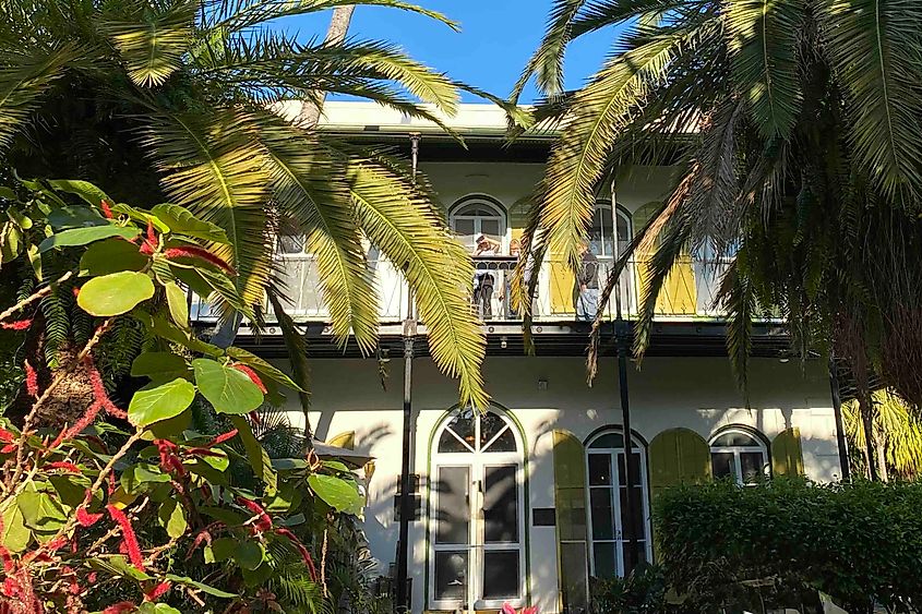 Ernest Hemingway House Key West Image Bryan Dearsley