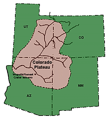 Colorado Plateau Map 