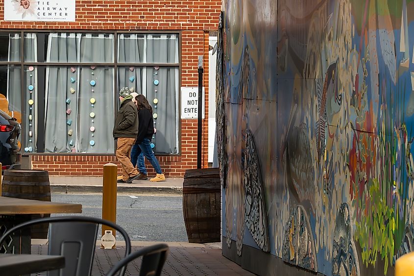 Downtown Leonardtown, Maryland