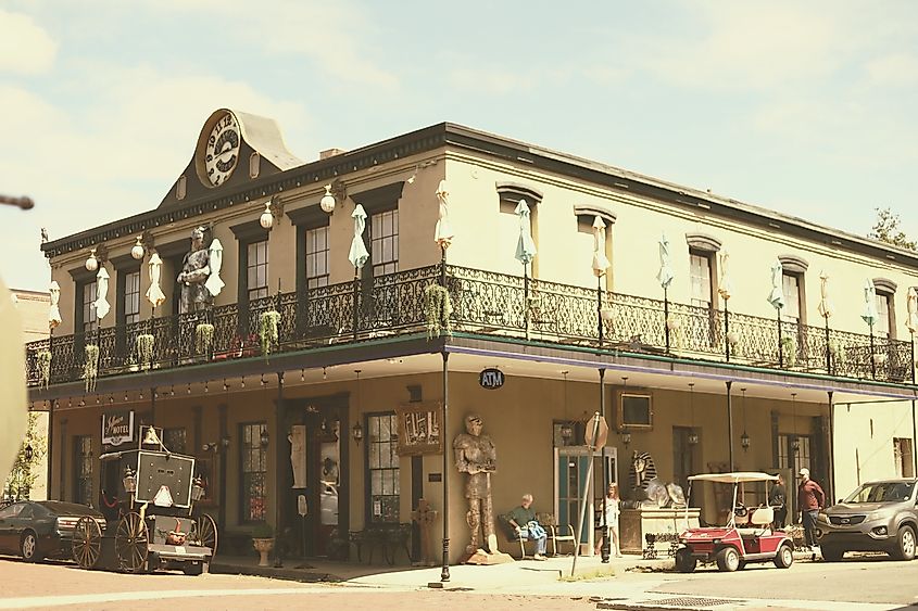 The historic Jefferson Hotel