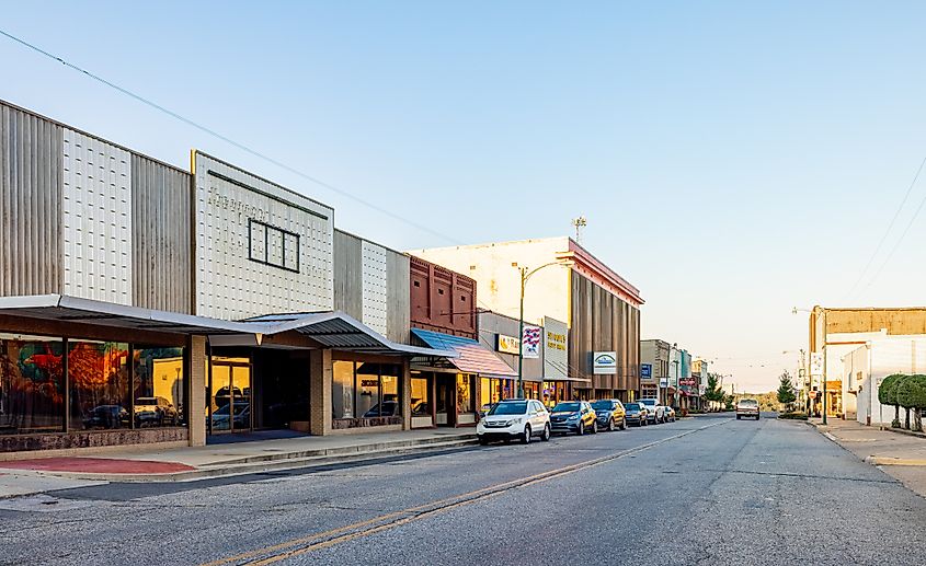 Camden, Arkansas, USA. Editorial credit: Roberto Galan / Shutterstock.com