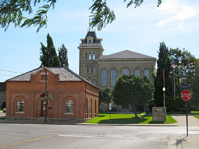 Governor Simcoe Square - Main Offices of Norfolk County. 