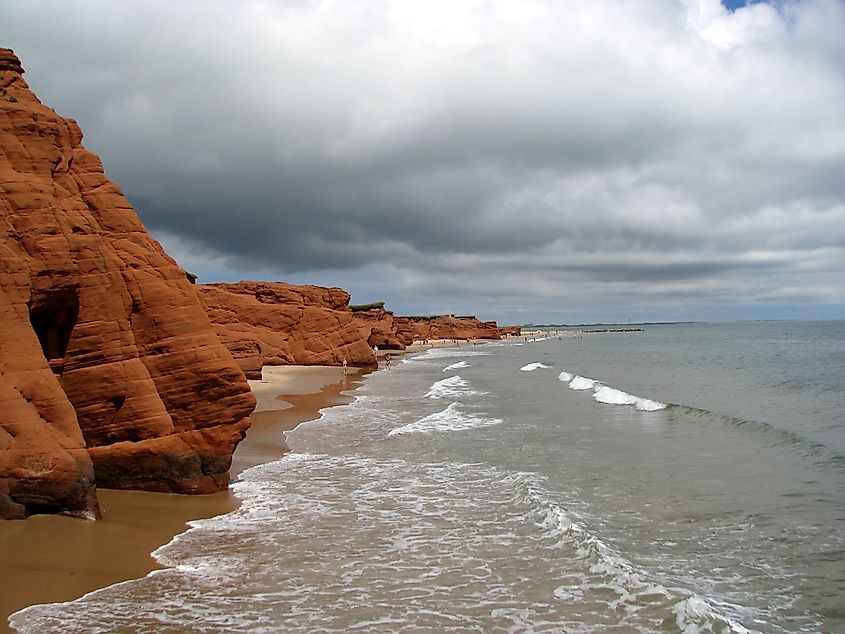 Shoreline, Magdalen Islands