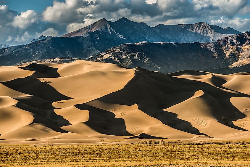 The magnificent dunes of the Great Sand Dunes National Park, Colorado
