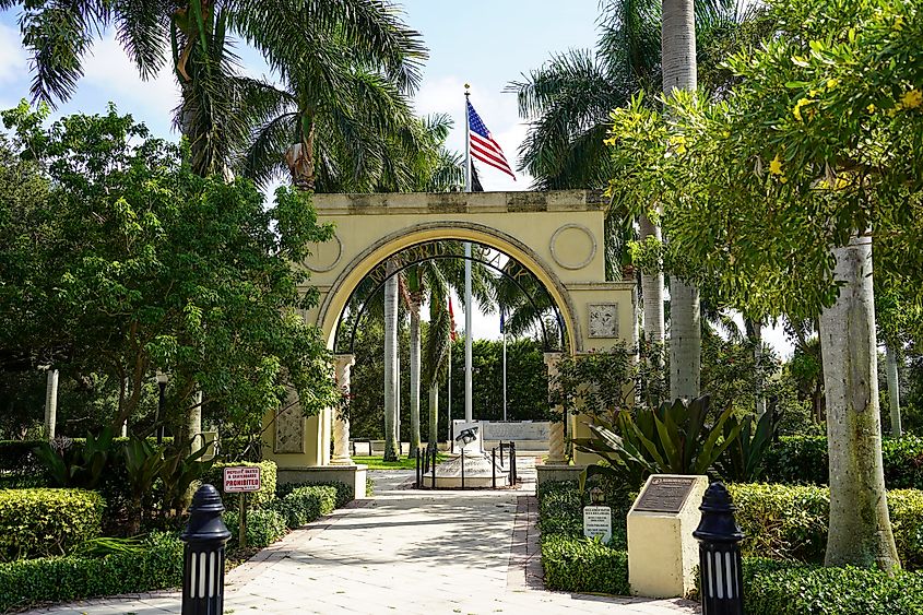 Stuart Memorial Park. Editorial credit: JennLShoots / Shutterstock.com