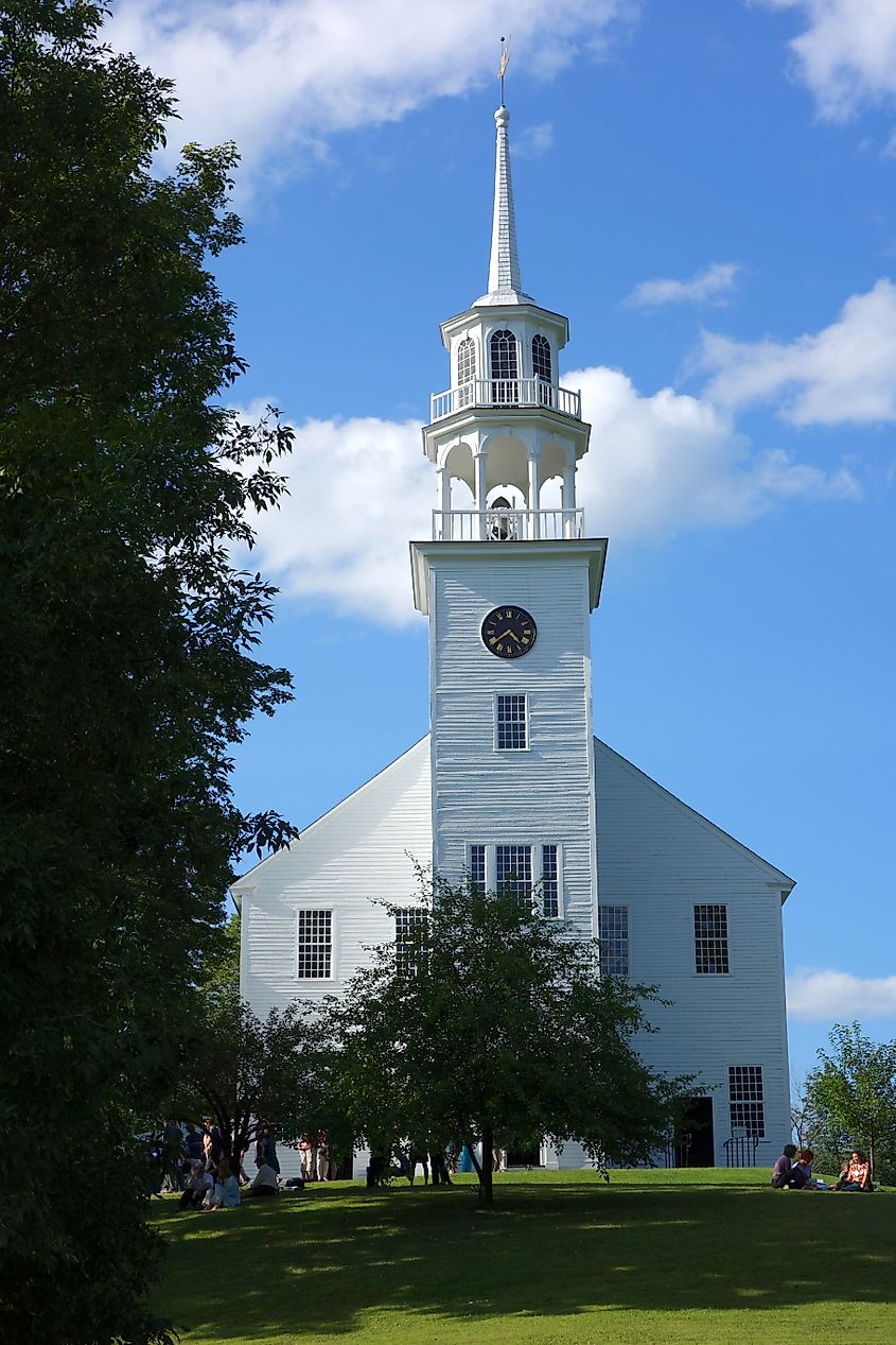 Strafford Town House - Strafford, Vermont, USA. 