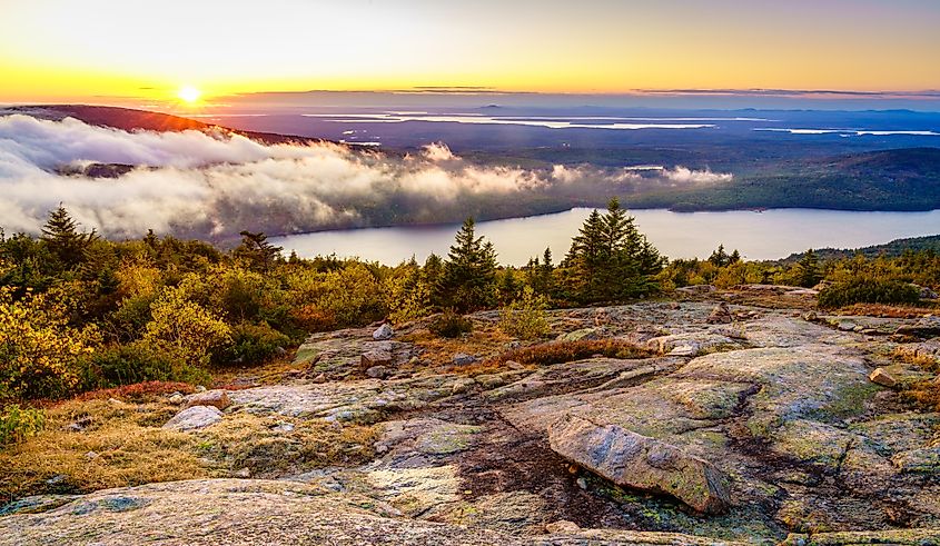 Acadia National Park view.