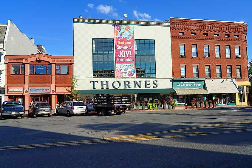 The Thornes Marketplace in Northampton, Massachusetts.
