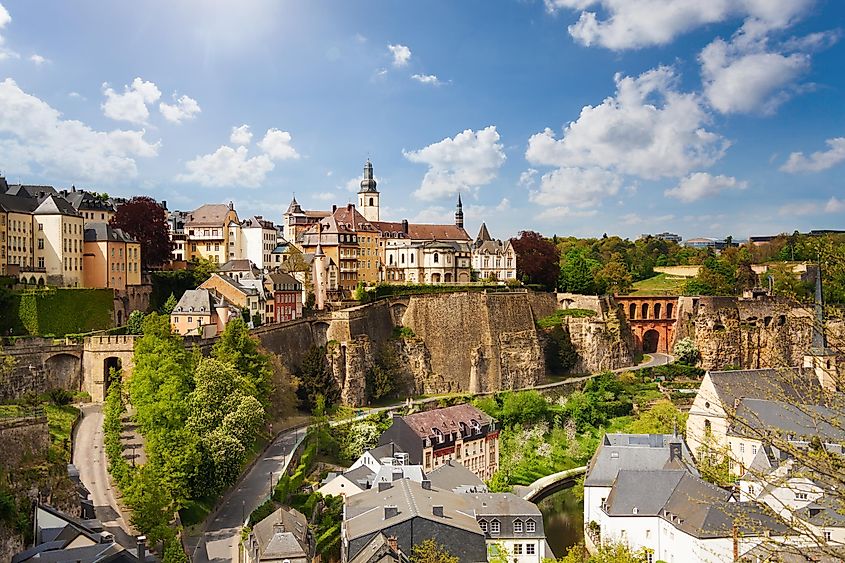 A charming scene from Luxembourg.