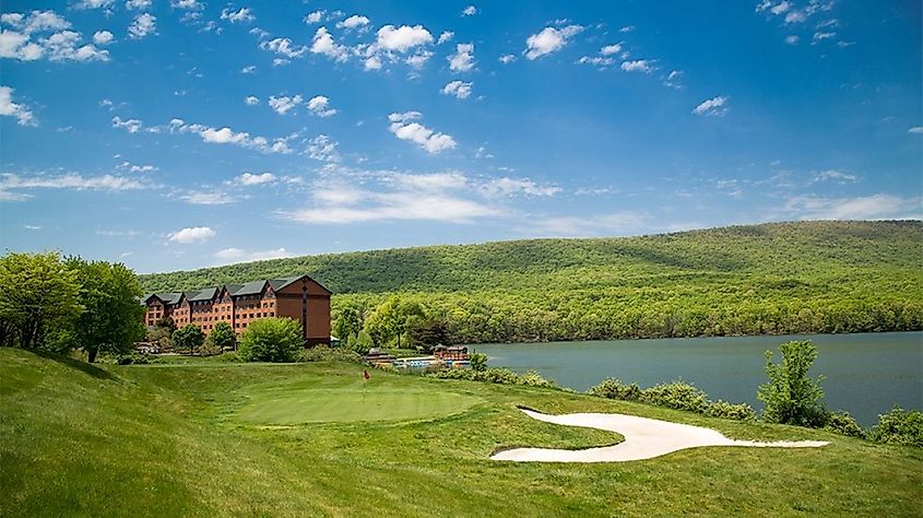 Rocky Gap Golf Course. Image credit Susan Maphis/World Atlas