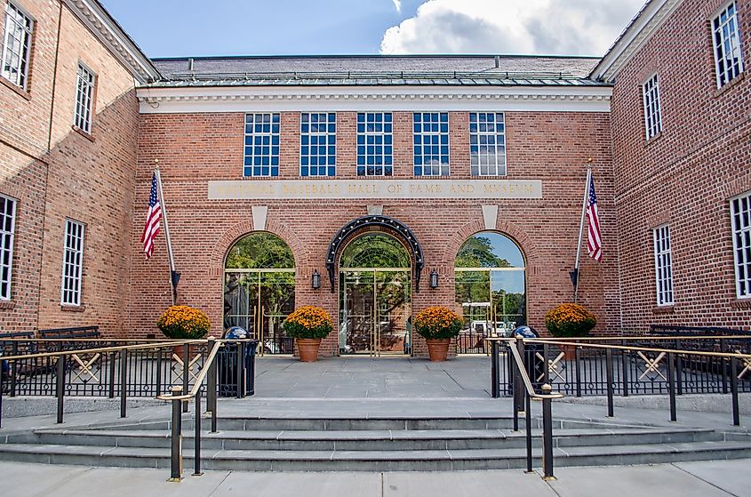 National Baseball Hall of Fame and Museum in Cooperstown, New York