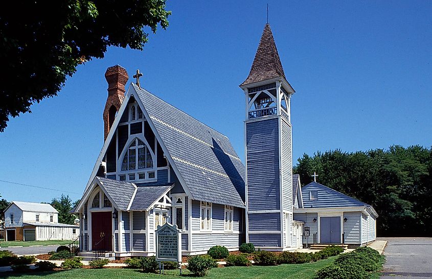 Church in Stevensville, Maryland.