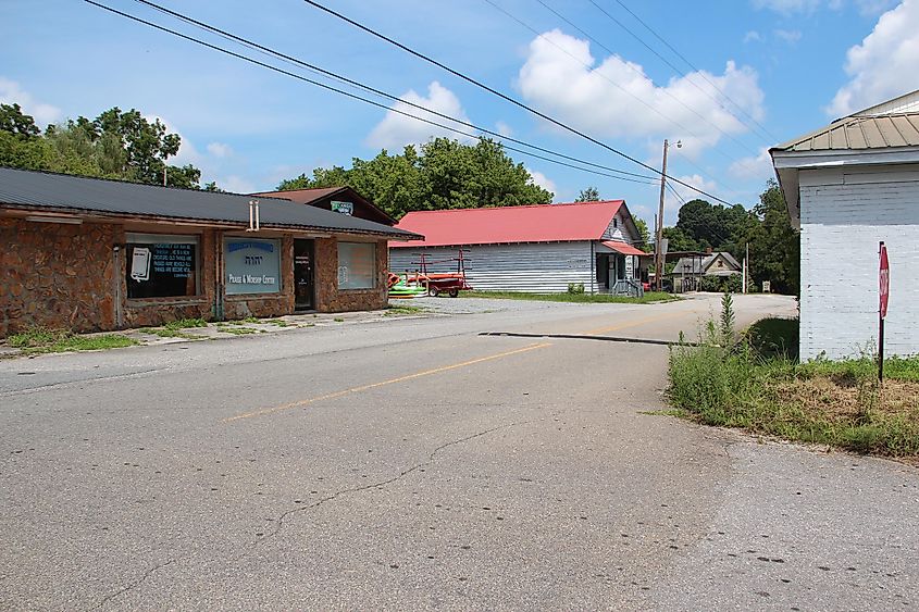 Downtown Morganton, Georgia