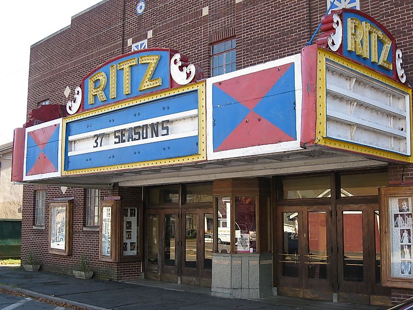 Theater in Hawley, Pennsylvania.