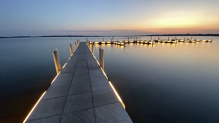 Clear Lake in Iowa.