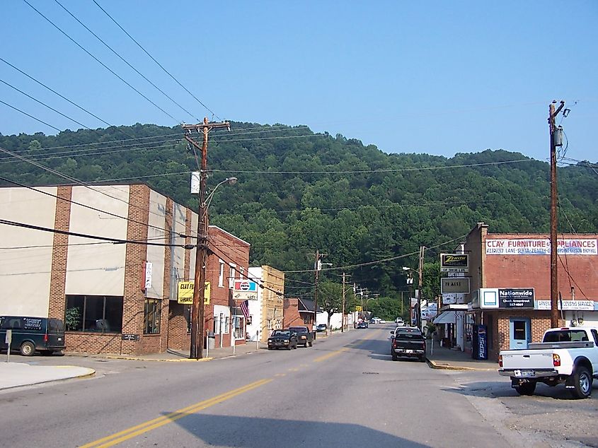 Beautiful Downtown Clay, West Virginia
