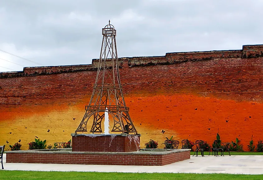 Eiffel Tower of Paris, Arkansas.