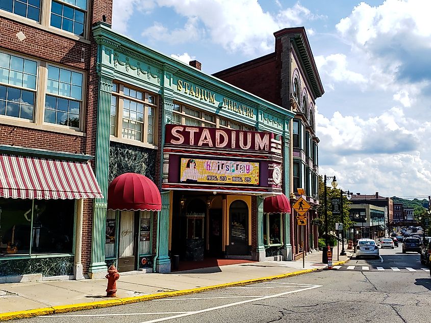 The Stadium Theatre in Woonsocket, Rhode Island.