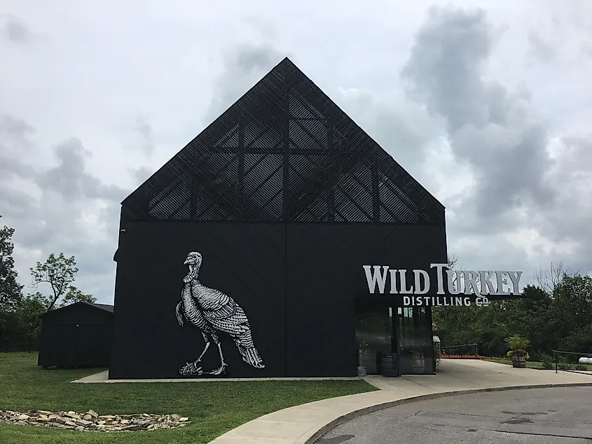 Wild Turkey Distillery in Lawrenceburg, Kentucky.