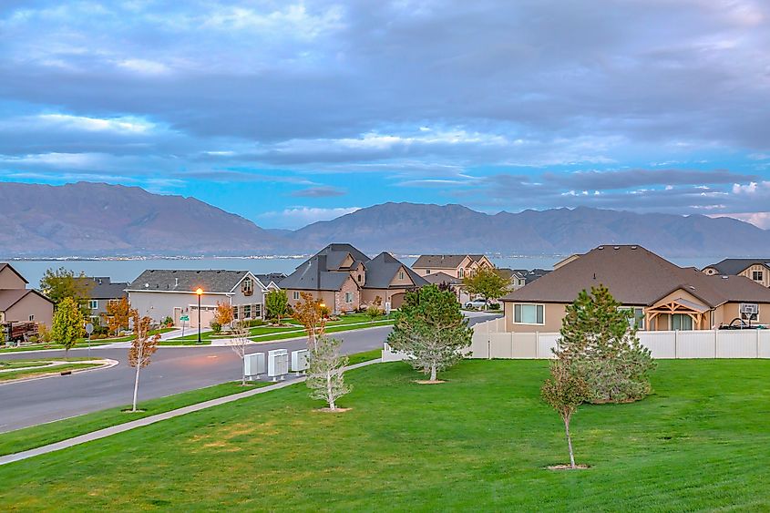 A community in Saratoga Springs, Utah.