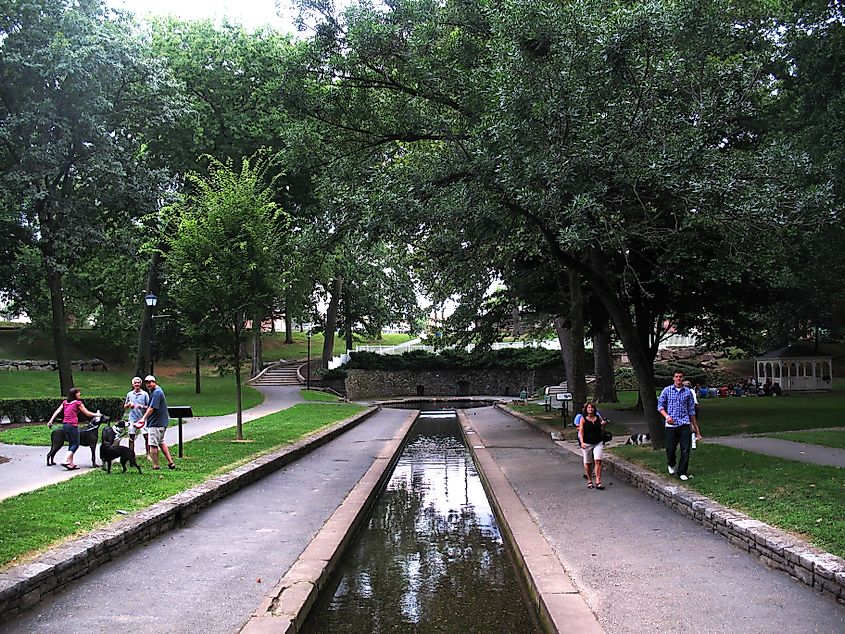 Lititz Springs Park in Lititz, Pennsylvania