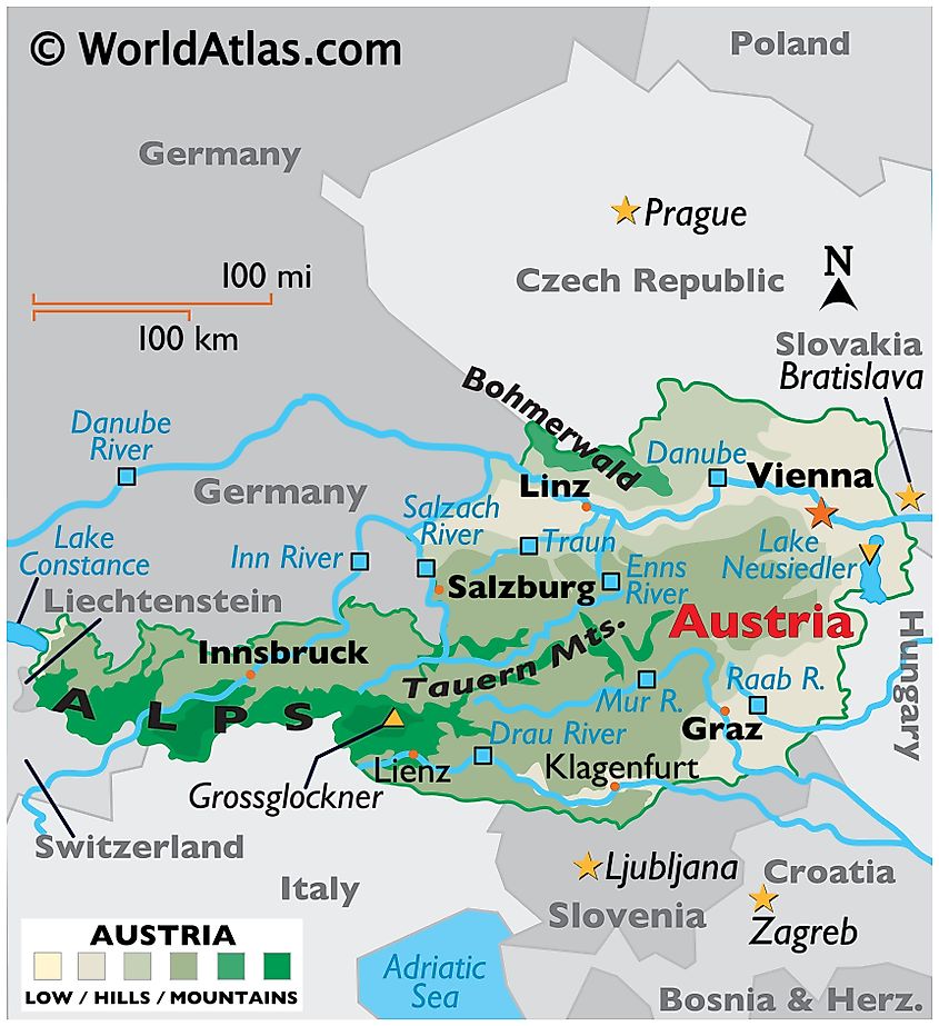 Austria Maps Facts World Atlas   At 01 