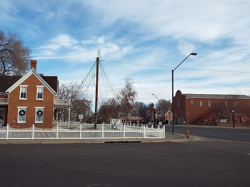 The Snowflake-Townsite Historic District, Arizona.