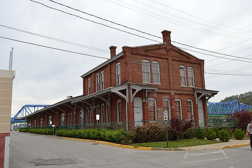 The Ashland Amtrak Station was built by the C&O Railroad in the 1890s as a freight house.
