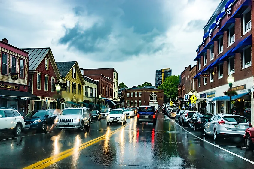 A scene from downtown Camden.