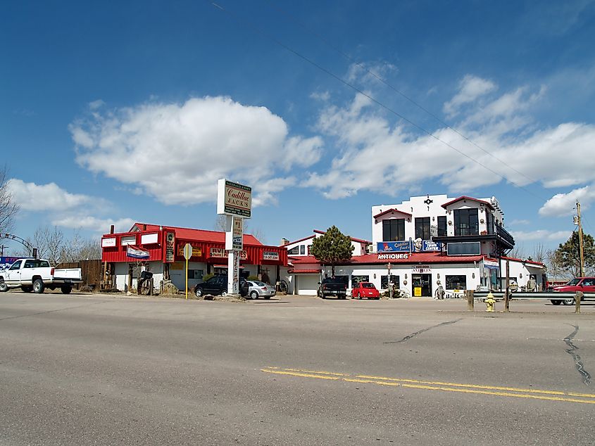 Cadillac Jack's antique store in Calhan, Colorado