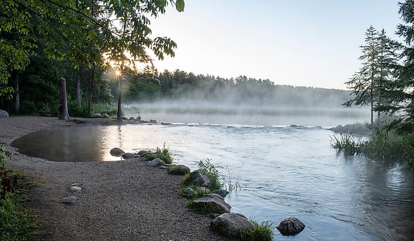 Minnesota, Itasca State Park, Mississippi Headwaters