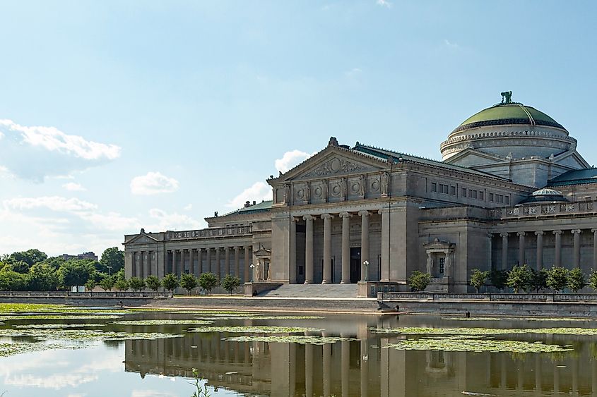 Griffin Museum of Science and Industry in Chicago. Credit: Bloodberry/ Shutterstock.com