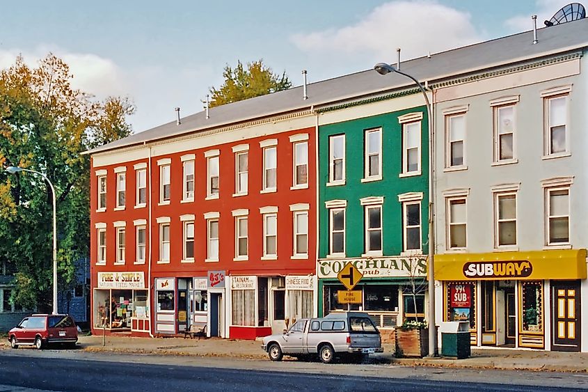 West Main Street, Fredonia, New York.