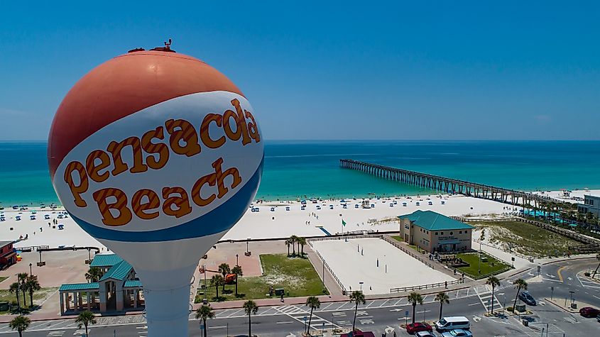 Pensacola Beach, Florida.