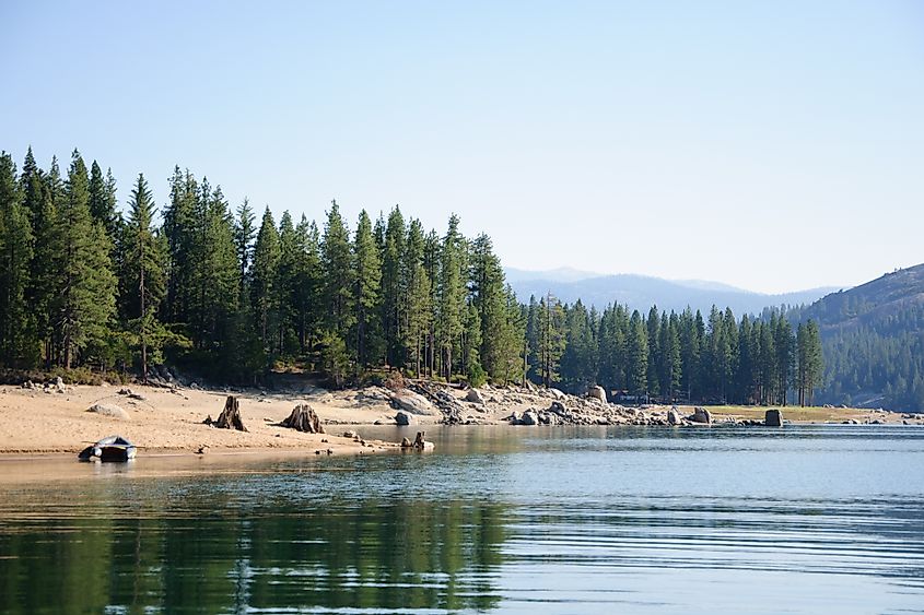 Sierra landscape at Shaver Lake, California