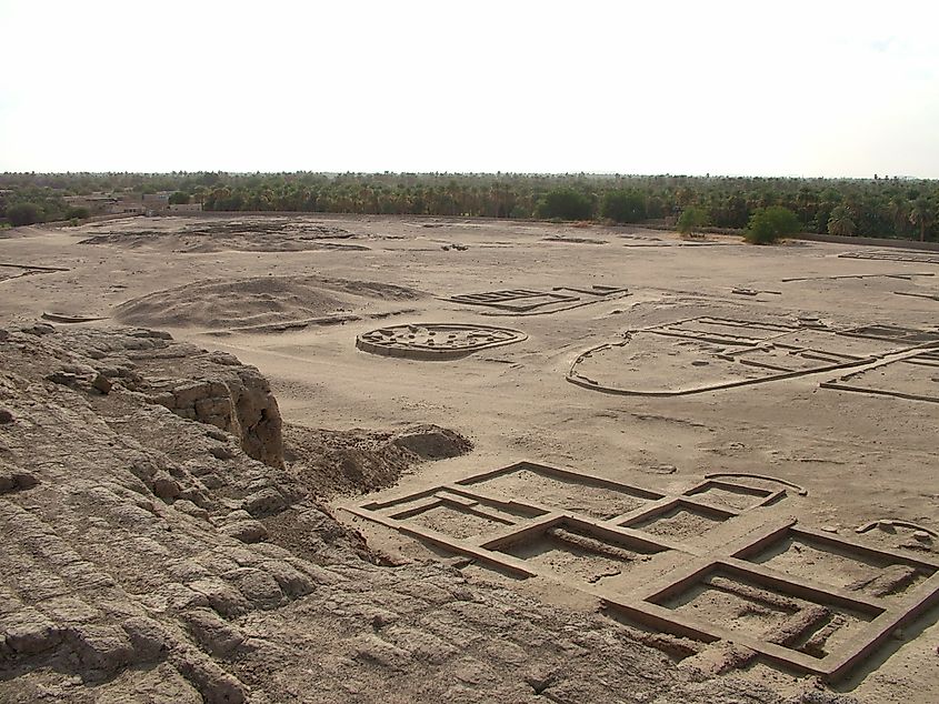 Kerma ancient city, Sudan.