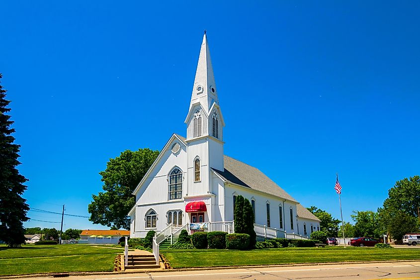 Methodist Episcopal Church in Caseville, Michigan.