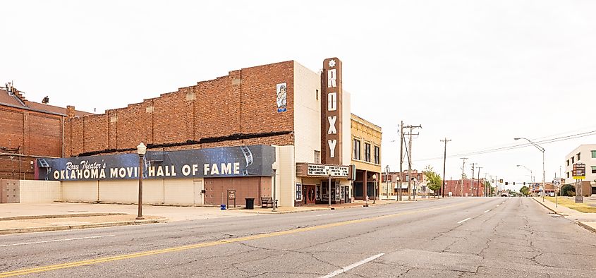 Muskogee, Oklahoma, USA. Editorial credit: Roberto Galan / Shutterstock.com