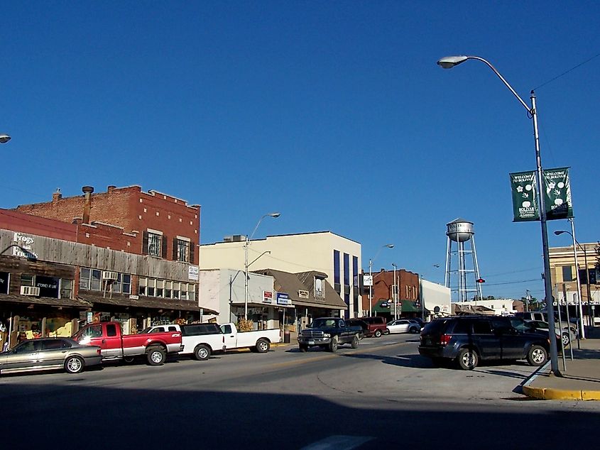 Beautiful Downtown Bolivar, Missouri