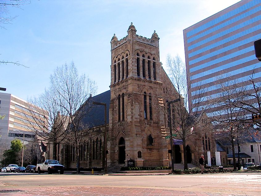 The Cathedral Church of the Advent in Birmingham, Alabama.