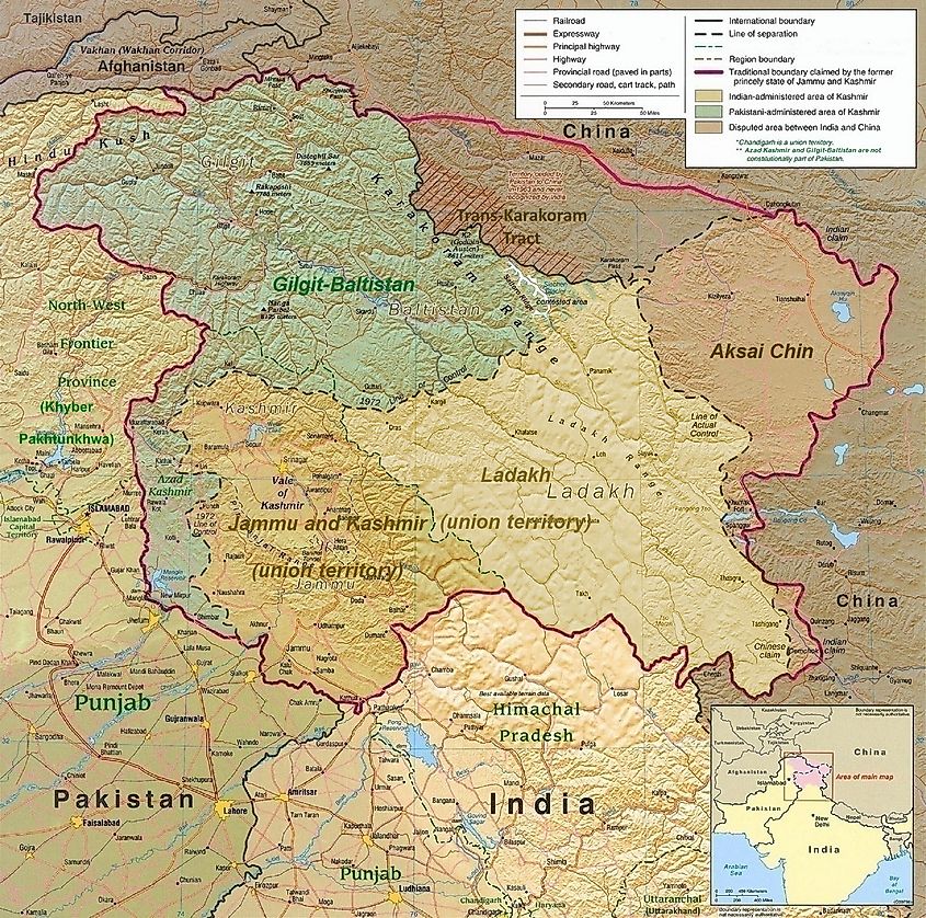 Kashmir Region November 2019 