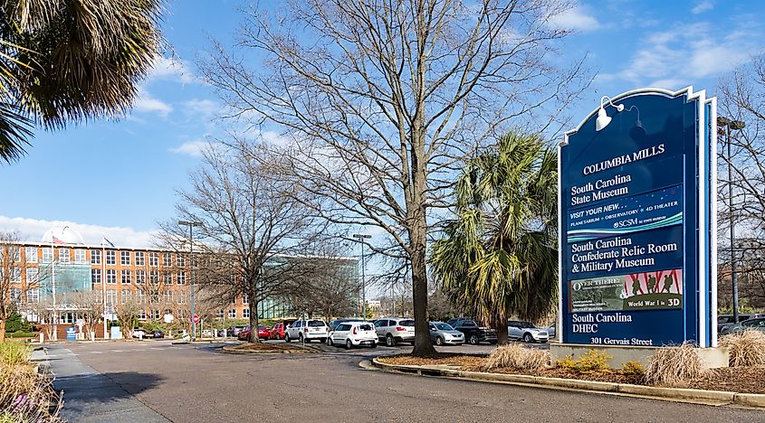 Columbia Mills, home of the South Carolina State Museum