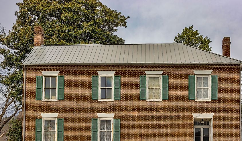 Granger County Jail built in 1848 and renovated in 1984