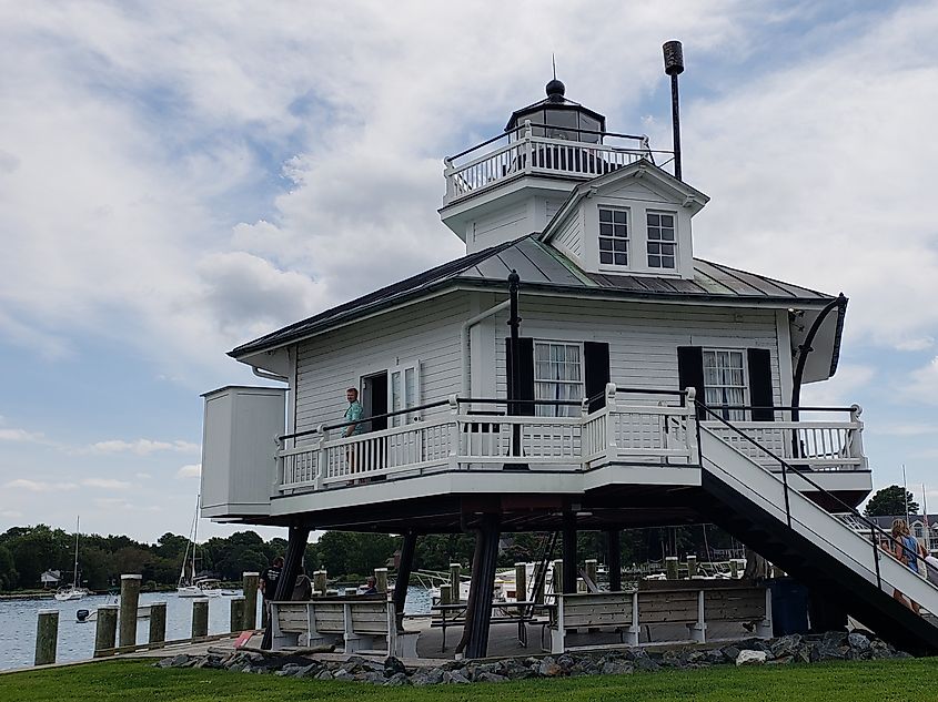 Hooper Strait Lighthouse near St. Michaels, Maryland