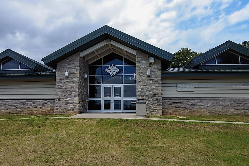 The Welcome Center in Blytheville, Arkansas.