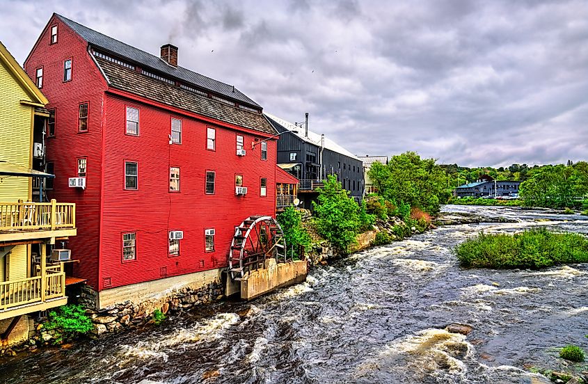 Grist Mill in Littleton, New Hampshire.