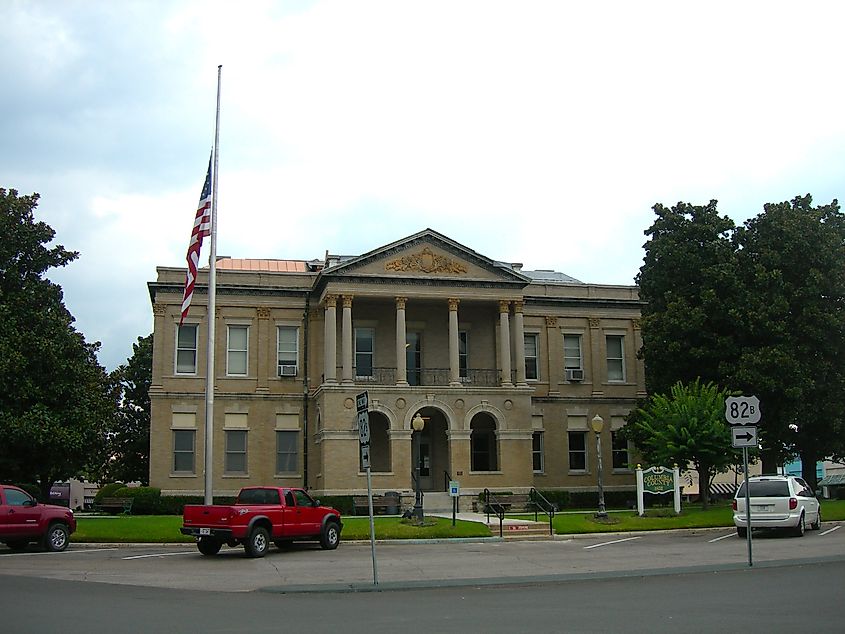 Columbia County Courthouse in Magnolia, Arkansas.